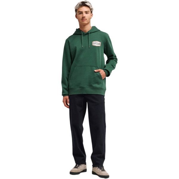 2026 Quiksilver Heren Surfen Garage Hoodie EQYFT05236 - Forest